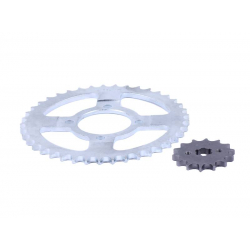 Зірка, к-т 2 шт.: задня + передня 41Т/14Т 428H - Альфа - TTG