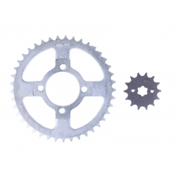 Зірка, к-т 2 шт.: задня + передня 41Т/14Т 428H - Альфа - TTG