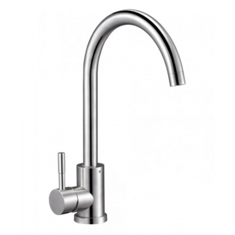 Змішувач для кухні SOLONE нержавіюча сталь EZA4-D090