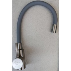 Змішувач на кухню боковий SOLONE EZA4-F090GY з нержавіючої сталі