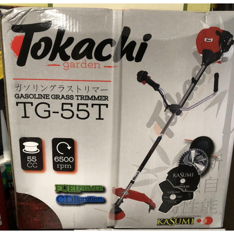 Бензокоса Tokachi TG-55T 3 ножі + 1 котушка в комплекті