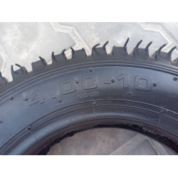 Покришка з камерою 4.00-10 Hiquality до будівельної тачки причепа