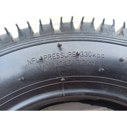 Покришка з камерою 4.00-10 Hiquality до будівельної тачки причепа