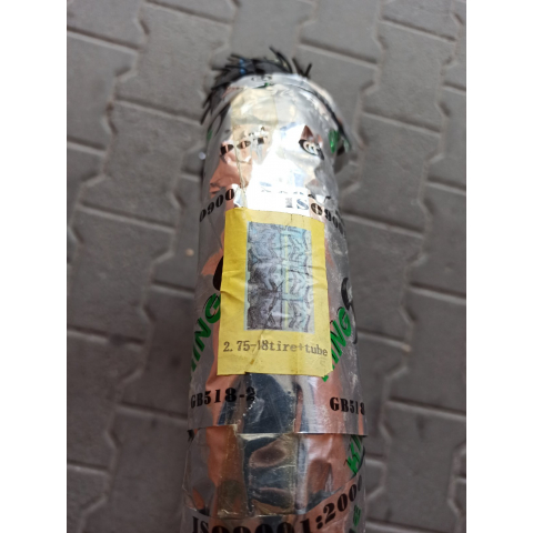 Покришка з камерою 2.75-18 до мотоцикла