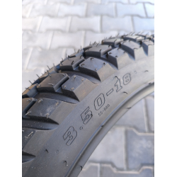 Покришка з камерою 3.50-18 SS-080 напівшип для мотоцикла