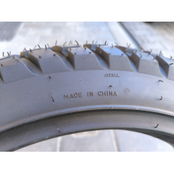 Покришка з камерою 3.50-18 SS-080 напівшип для мотоцикла