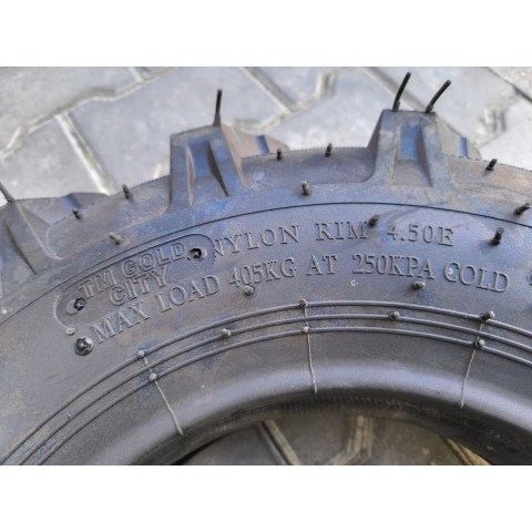 Покришка на мотоблок 6.00-12 з камерою 10 PR ялинка TM Gold City