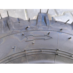 Покришка на мотоблок 6.00-12 з камерою 10 PR ялинка TM Gold City