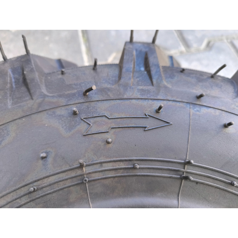 Покришка на мотоблок 6.00-12 з камерою 10 PR ялинка TM Gold City