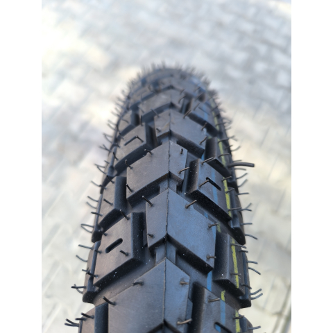 Резина 3.50-18 з камерою на мотоцикл Іж F-811 Эндуро Cascen