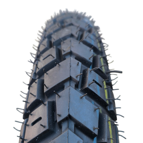 Резина 3.50-18 з камерою на мотоцикл Іж F-811 Эндуро Cascen