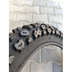 Скат з камерою 3.50-18 на мотоцикл Іж KI-914 шипована Кросова