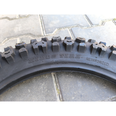 Скат з камерою 3.50-18 на мотоцикл Іж KI-914 шипована Кросова