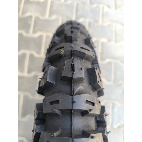 Скат з камерою 3.50-18 на мотоцикл Іж KI-914 шипована Кросова