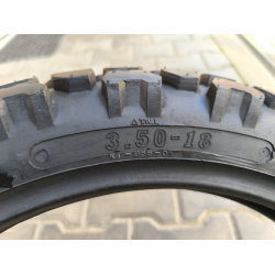 Шина 3.50-18 з камерою на мотоцикл Іж KT-966 шиповка