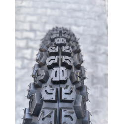 Шина 3.50-18 з камерою на мотоцикл Іж EM-07 SS-035 Бабочка