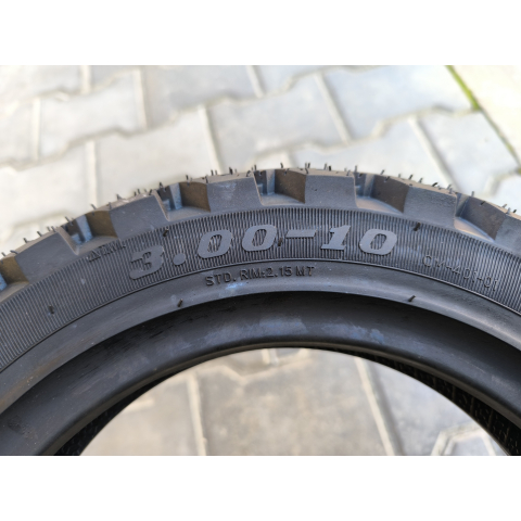 Безкамерна шина 3.00-10 Всюдихід RS-511 до скутера Хонда дио Сузукі