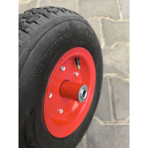 Колесо 4.00-6 до тачки в зборі під вісь 16 мм