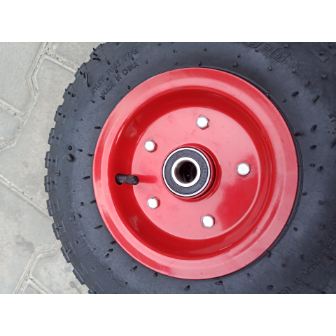 Колесо в зборі 4.00-6 (13*4) до тачки під вісь 20 мм