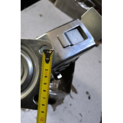 Колесо промислове поворотне з гальмом 160 мм на мобільні стенди