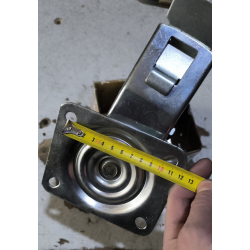 Колесо промислове поворотне з гальмом 160 мм на мобільні стенди