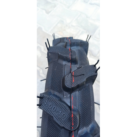 Шина 4.00-10 з камерою до мотоблока Зубр 8 PR фірми Higuality