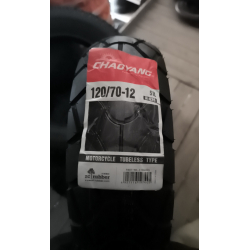 Покришка 120/70-12 Мотошина безкамерна на скутер фірми Chao Yang H-626 