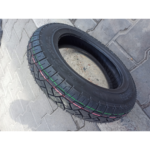 Шина 3.00-10 безкамерка на скутер зубата CENEW