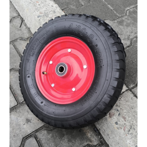 Колесо в зборі 4.80/4.00-8 до садової та будівельної тачки фірми ВС 8 PR Польща
