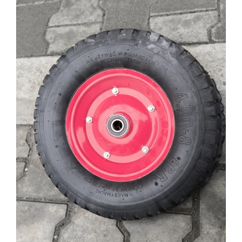 Колесо в зборі 4.80/4.00-8 до садової та будівельної тачки фірми ВС 8 PR Польща