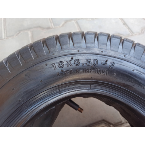 Шина 16*6.50-8 з камерою на Причеп/Сівалку