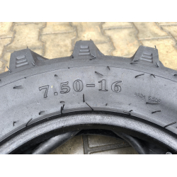 Шина з камерою 7.50-16 фірми Zubr 10 PR на мотоблок/трактор