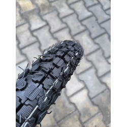 Резина 2.75-17 з камерою шипована НС-605 на мотоцикл Альфа Дельта Вайпер