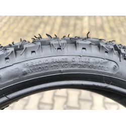 Резина 2.75-17 з камерою шипована НС-605 на мотоцикл Альфа Дельта Вайпер