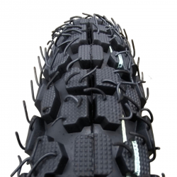 Резина 2.75-17 з камерою шипована НС-605 на мотоцикл Альфа Дельта Вайпер