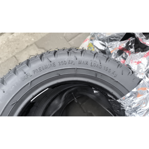 Резина 3.50-10 безкамерна шина на скутер шипована 