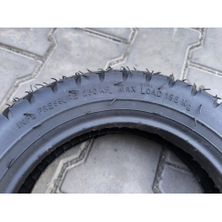 Резина 3.50-10 безкамерна шина на скутер шипована 