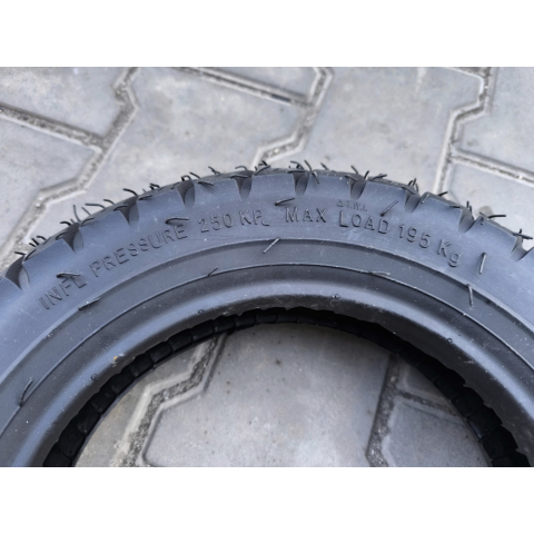 Резина 3.50-10 безкамерна шина на скутер шипована 