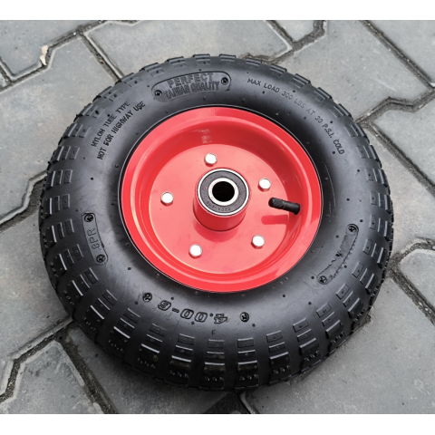 Колесо в зборі 4.00-6 Тайвань 8PR під вісь 20 мм для тачки