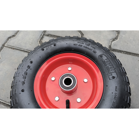 Колесо в зборі 4.00-6 Тайвань 8PR під вісь 20 мм для тачки