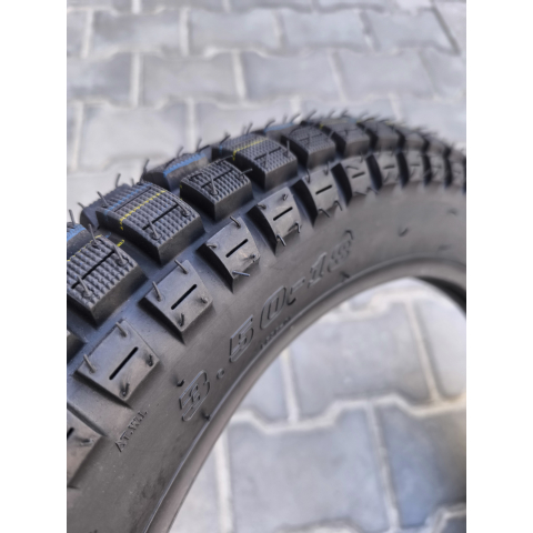 Покришка 3.50-18 з камерою L-838 Кубік Мотошина до мотоцикла Иж 