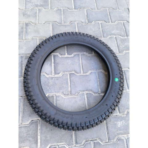 Покришка 3.50-18 з камерою L-838 Кубік Мотошина до мотоцикла Иж 