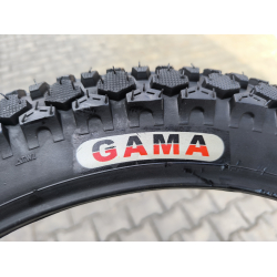 Покришка 2.75-17 з камерою на мотоцикл Альфа Дельта 6PR шипована