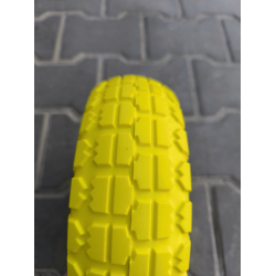 Колесо 4.10/3.50-4 в зборі з пінополіуретану  на тачку/візок