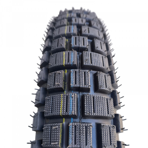 Покришка 3.50-18 з камерою L-838 Кубік Мотошина до мотоцикла Иж 