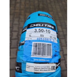 Покришка 3.50-10 до скутер безкамерка Делі SС-108 Індонезія