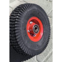 Колесо до тачки 4.10/3.50-4 в зборі з шиною та камерою Deli Tire Індонезія