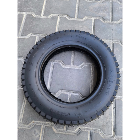 Шина 3.50-10 на скутер безкамерка шипована