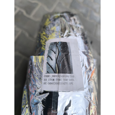 Покришка на скутер 3.50-10 безкамерна TL НС-504 Трасова