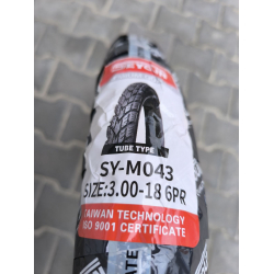 Покришка на Минск 3.00-18 з камерою 6 PR  SY-M043-002 Seyoun NLK